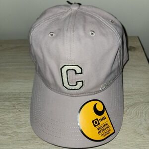Carhartt Force Hat Lilac Purple Baseball Cap‎ Adjustable Letter C Logo